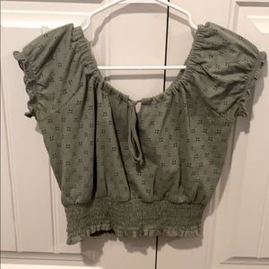 Green aeropostal shirt